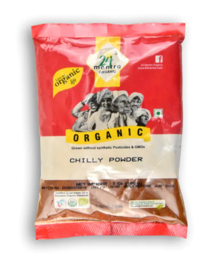 24 MANTRA ORGANIC Organic Chilli Powder 7 OZ
